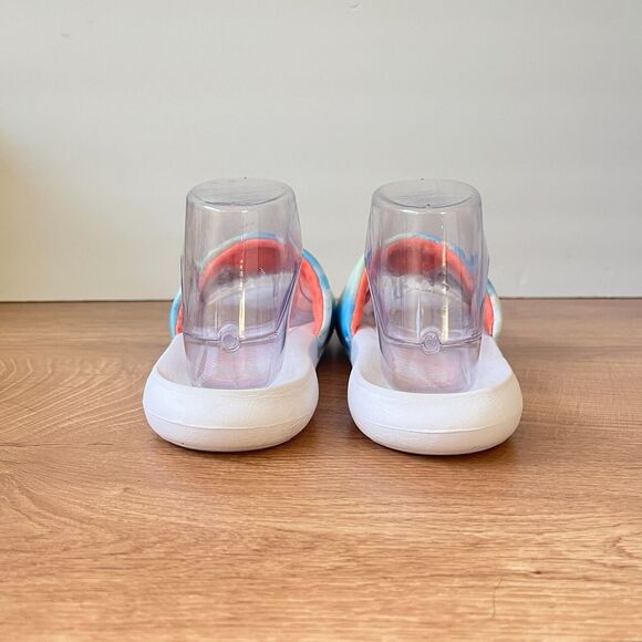 Nike Victori One Slide White Bright Mango Sapphire Sandals Women's Size 5 - Picture 4 of 9